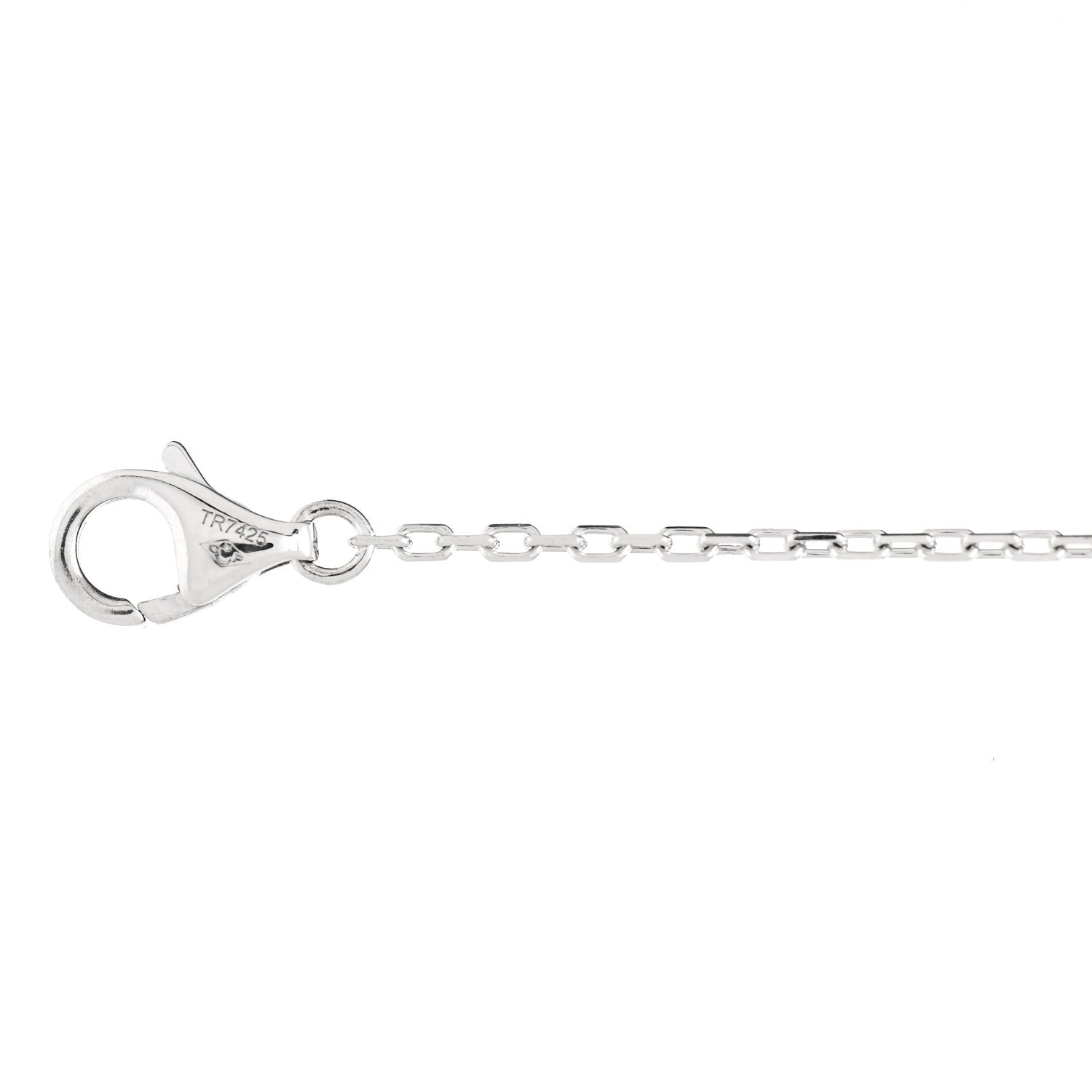 Cartier 18K White Gold Diamond LM D'Amour Pendant Necklace 5 of 6