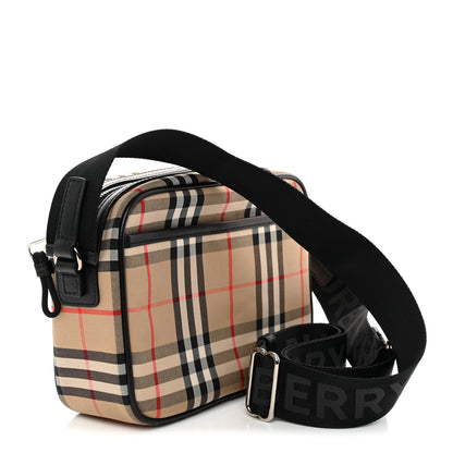 Burberry Canvas Check Paddy Messenger Archive Beige 3 of 9