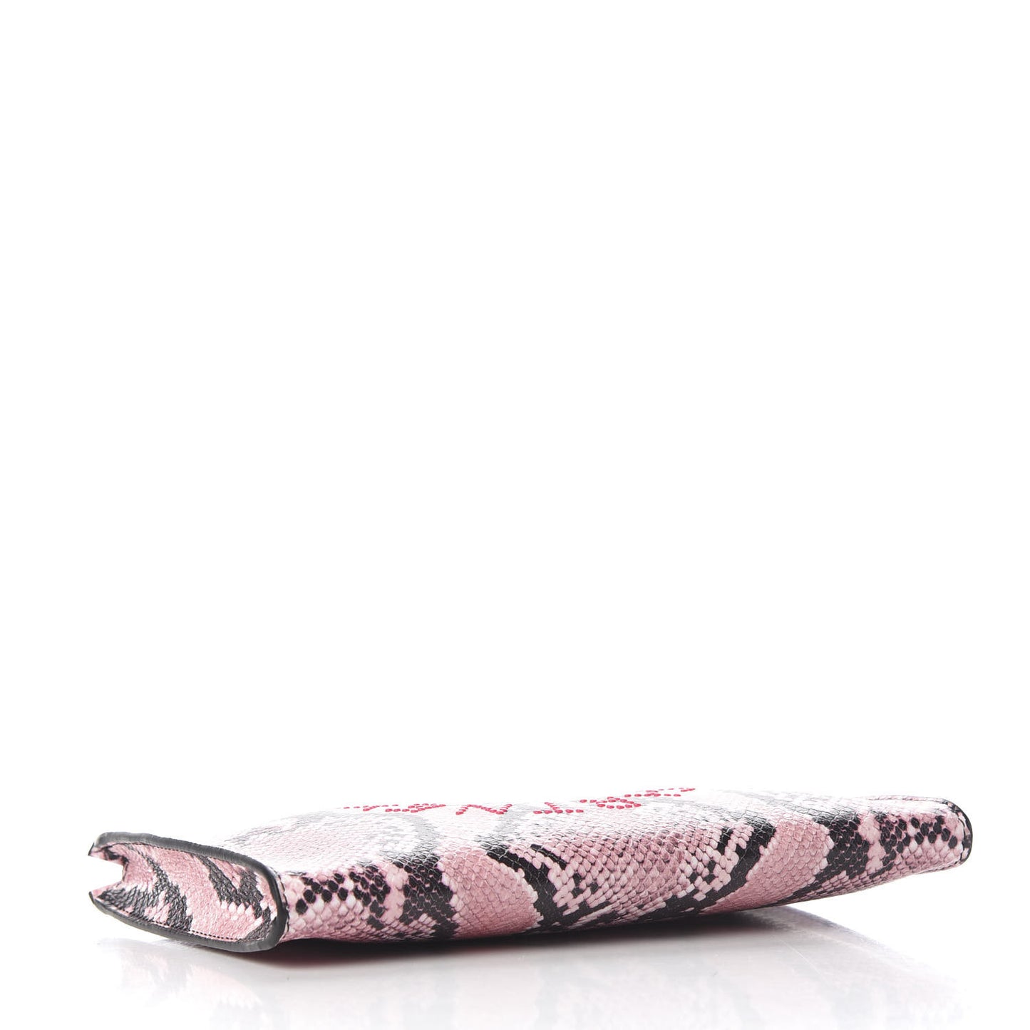 Eco Python Logo Pouch Pink