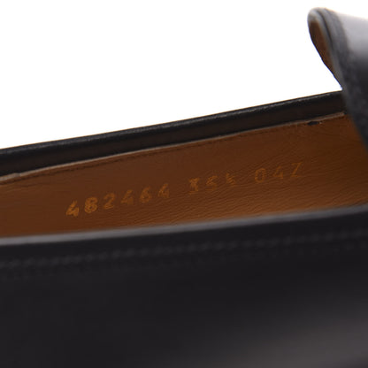 Gucci Calfskin Womens Jordaan Loafers 35.5 Black 8 of 13