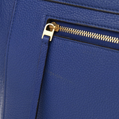 Celine Grained Calfskin Mini Belt Bag Indigo 15 of 16