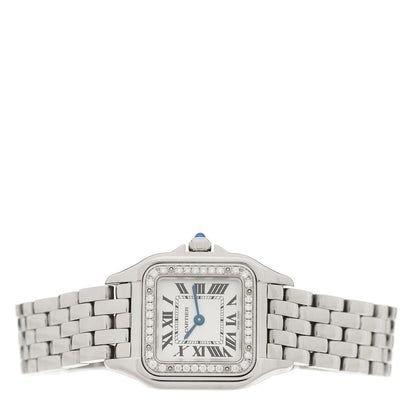 Cartier Stainless Steel Diamond 22mm Panthere Quartz Watch 2 of 5