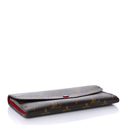 Louis Vuitton Monogram Emilie Wallet Fuchsia 4 of 10