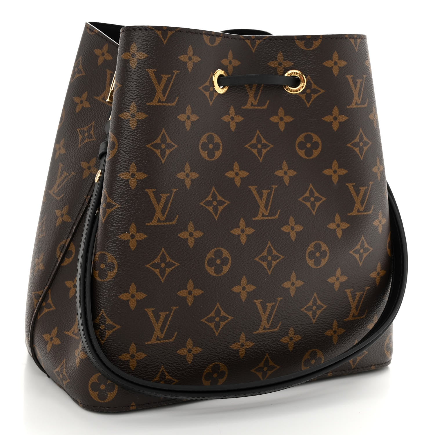 Louis Vuitton Monogram Neonoe MM Black 3 of 9