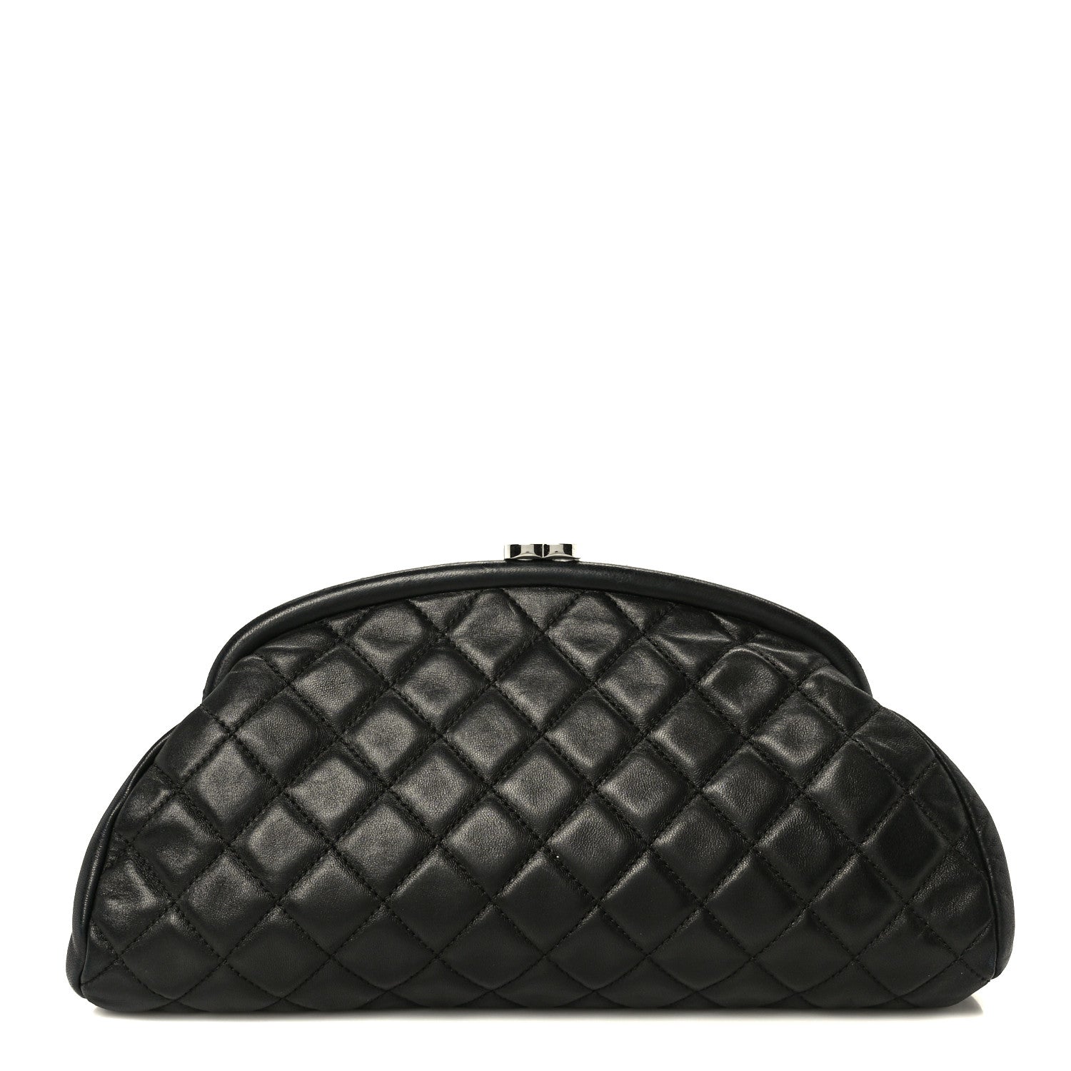 Chanel Lambskin Quilted Timeless Clutch Black 1 of 8
