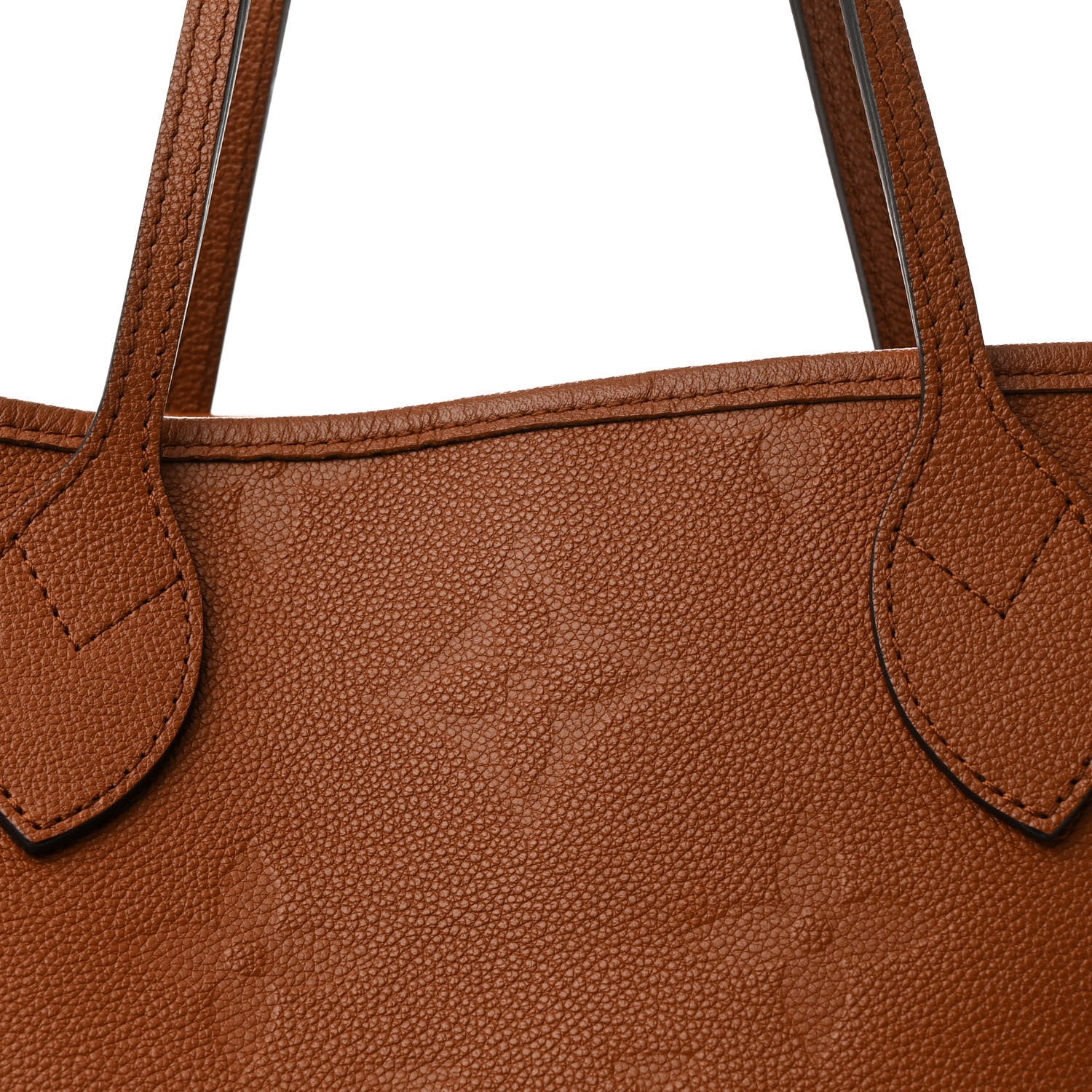 Louis Vuitton Empreinte Monogram Giant Neverfull MM Cognac 7 of 9