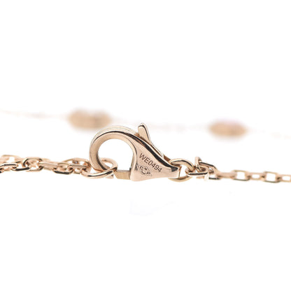 Cartier 18K Pink Gold Diamond Pink Sapphire D'Amour Bracelet 4 of 5