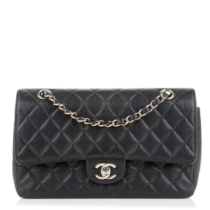 Chanel Caviar Quilted Medium Double Flap Black 1 of 7