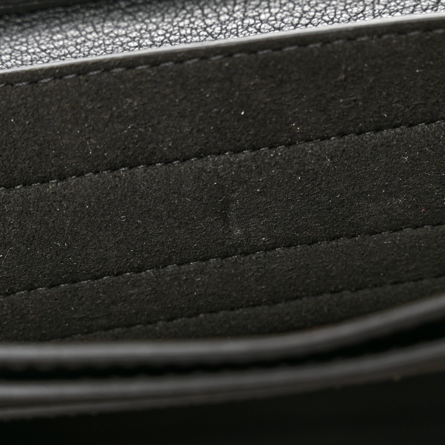 Goatskin Small GV3 Shoulder Bag Black