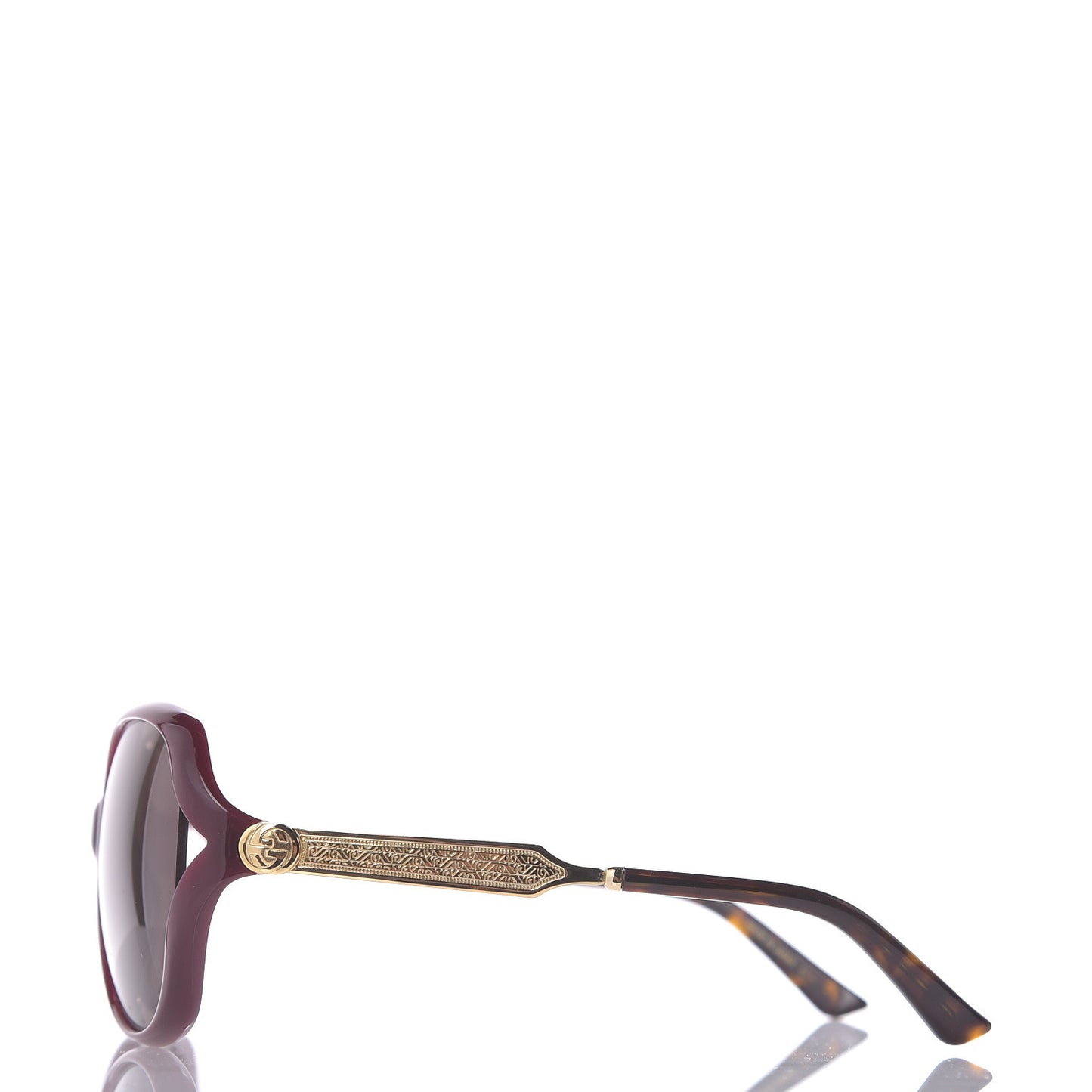 Acetate Oversized Butterfly Sunglasses GG 0076S Purple
