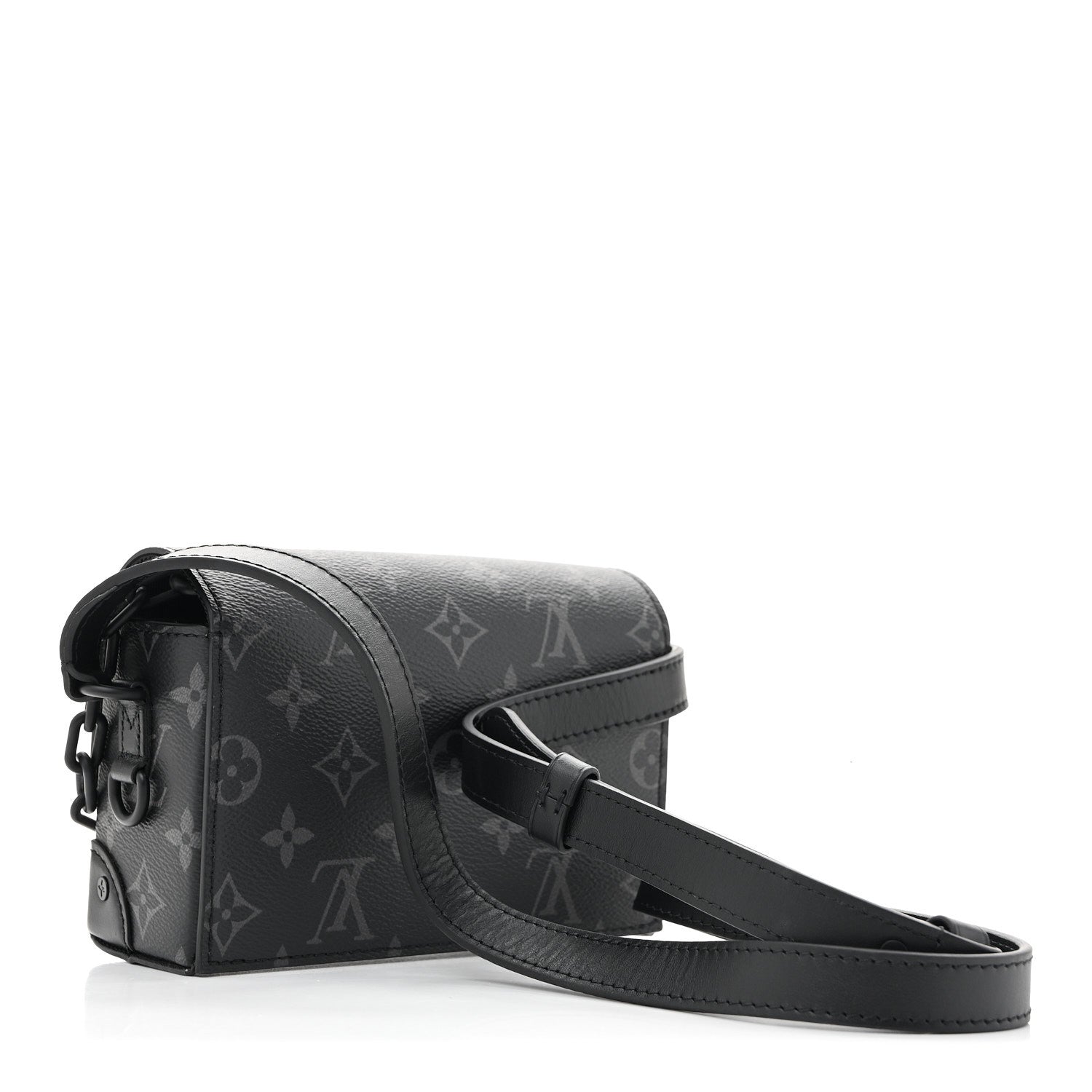 Louis Vuitton Monogram Eclipse Steamer Wearable Wallet 3 of 12