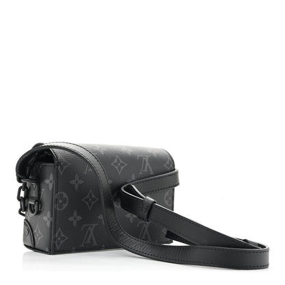 Louis Vuitton Monogram Eclipse Steamer Wearable Wallet 3 of 12