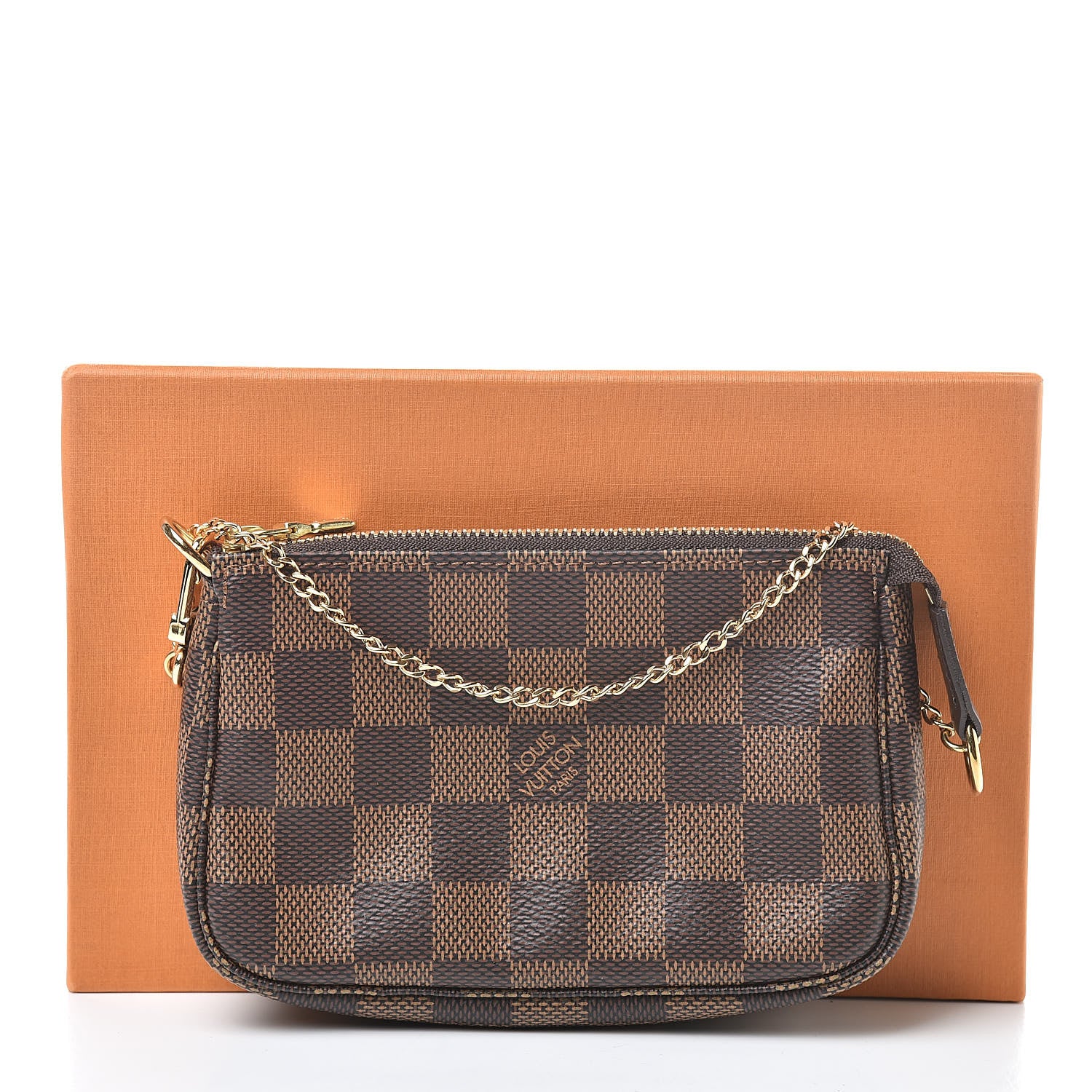 Louis Vuitton Damier Ebene Mini Pochette Accessories 8 of 8