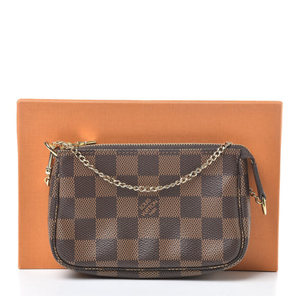 Louis Vuitton Damier Ebene Mini Pochette Accessories 8 of 8