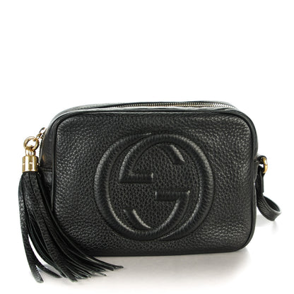 Gucci Pebbled Calfskin Small Soho Disco Bag Black 1 of 7