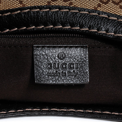 Gucci Monogram New Ladies Web Large Hobo Brown 6 of 7