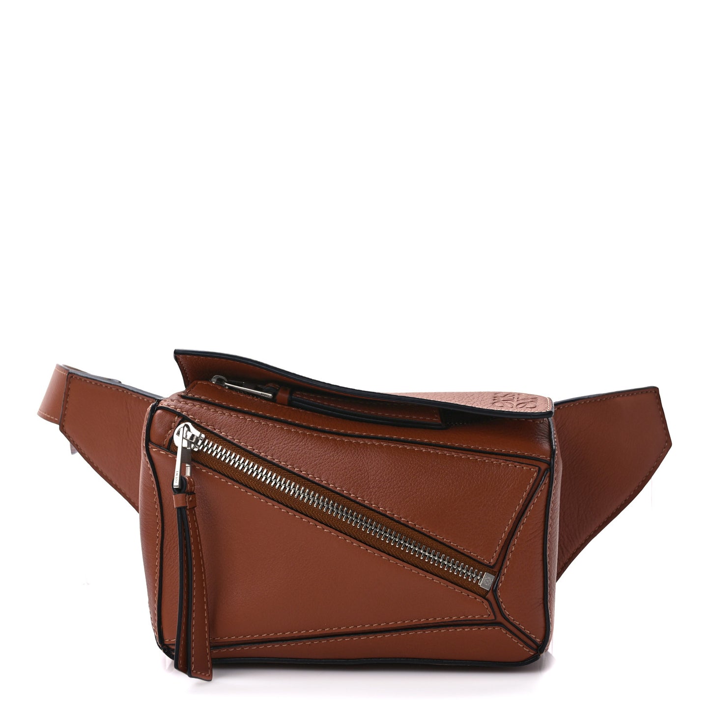 Calfskin Mini Puzzle Bumbag Tan