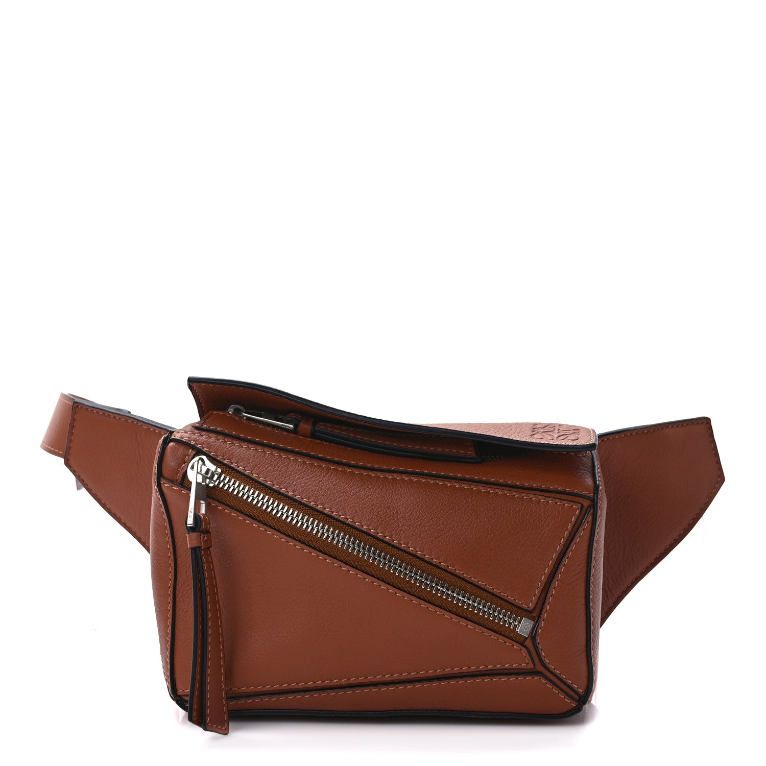 Loewe Calfskin Mini Puzzle Bumbag Tan 1 of 9