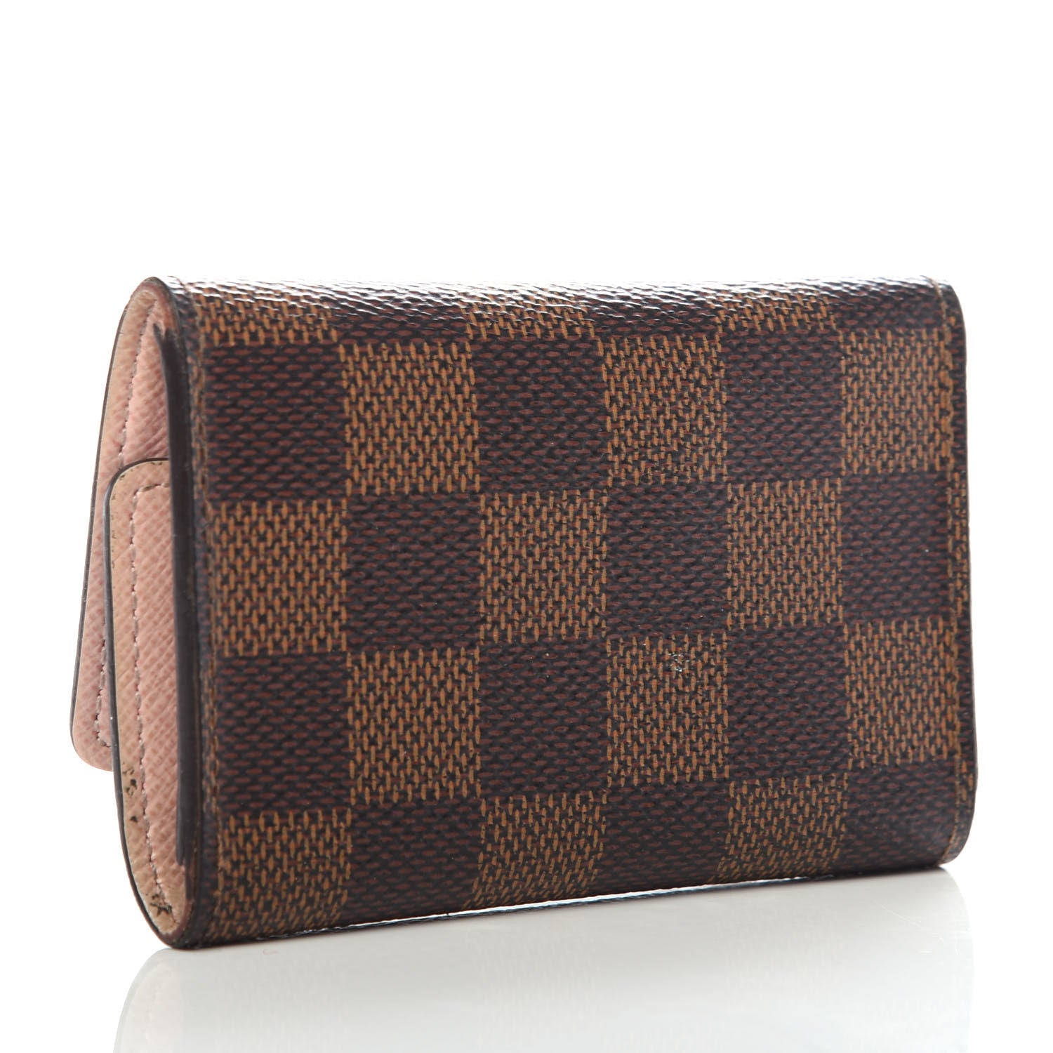 Louis Vuitton Damier Ebene Multicles 6 Key Holder Rose Ballerine 3 of 9