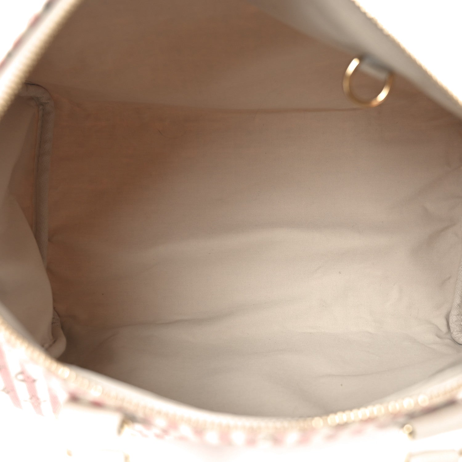 Louis Vuitton Mini Lin Croisette Speedy 30 Rouge 5 of 9