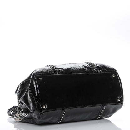 Chanel Patent Calfskin Large Luxe Ligne Tote Black 4 of 7