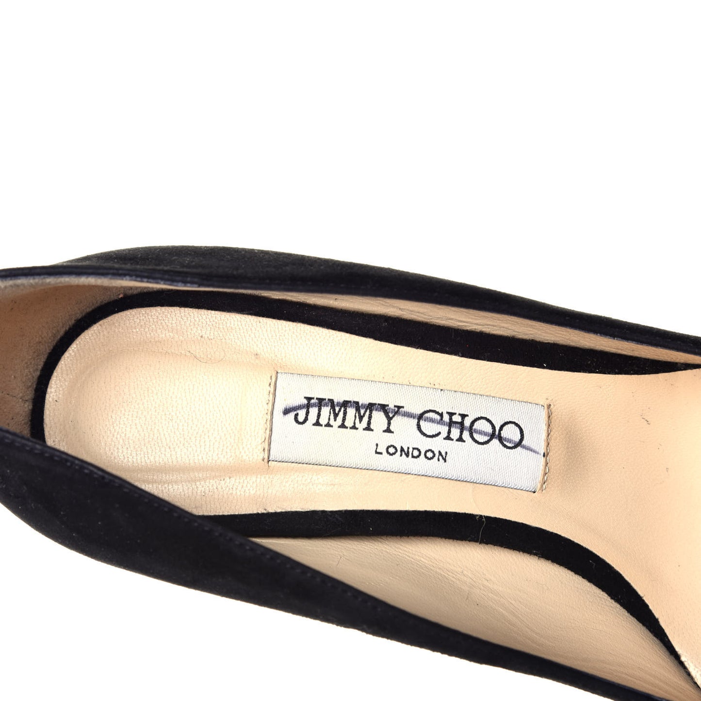 Suede Jasmine Crystal Button 100 Pumps 37 Black