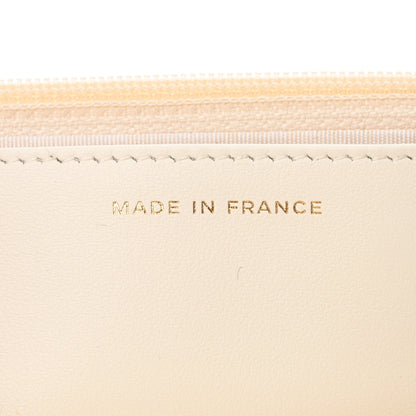 Chanel Calfskin Crochet Chanel 19 Wallet On Chain WOC White Black 7 of 12