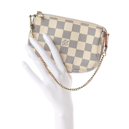 Louis Vuitton Damier Azur Mini Pochette Accessories 2 of 7
