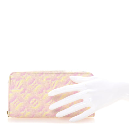 Louis Vuitton Empreinte Monogram Summer Stardust Zippy Wallet Pink 2 of 7