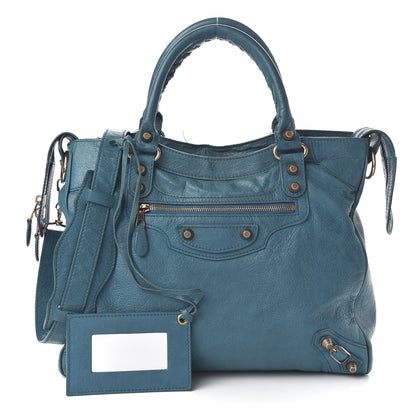 Balenciaga Agneau Giant 12 Rose Gold Hardware Velo Lagon 1 of 13
