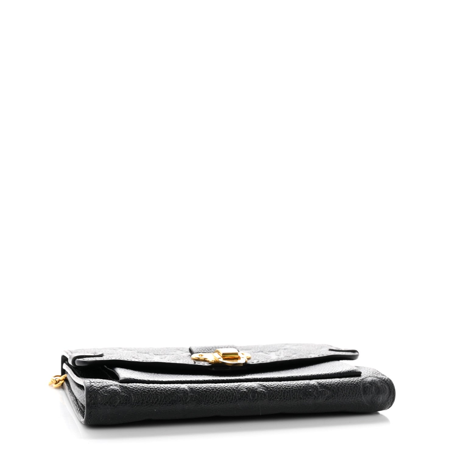 Louis Vuitton Empreinte Vavin Chain Wallet Black 3 of 15
