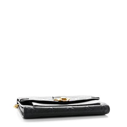 Louis Vuitton Empreinte Vavin Chain Wallet Black 3 of 15