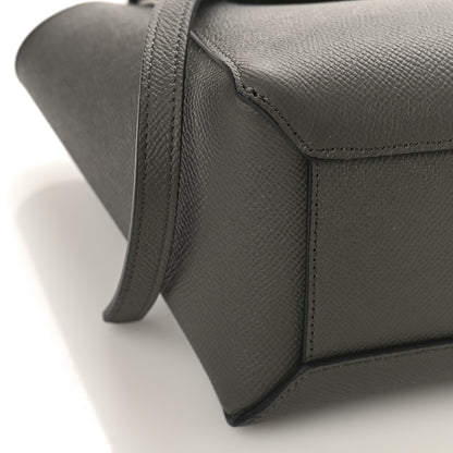 Celine Grained Calfskin Nano Belt Bag Grey 6 of 7