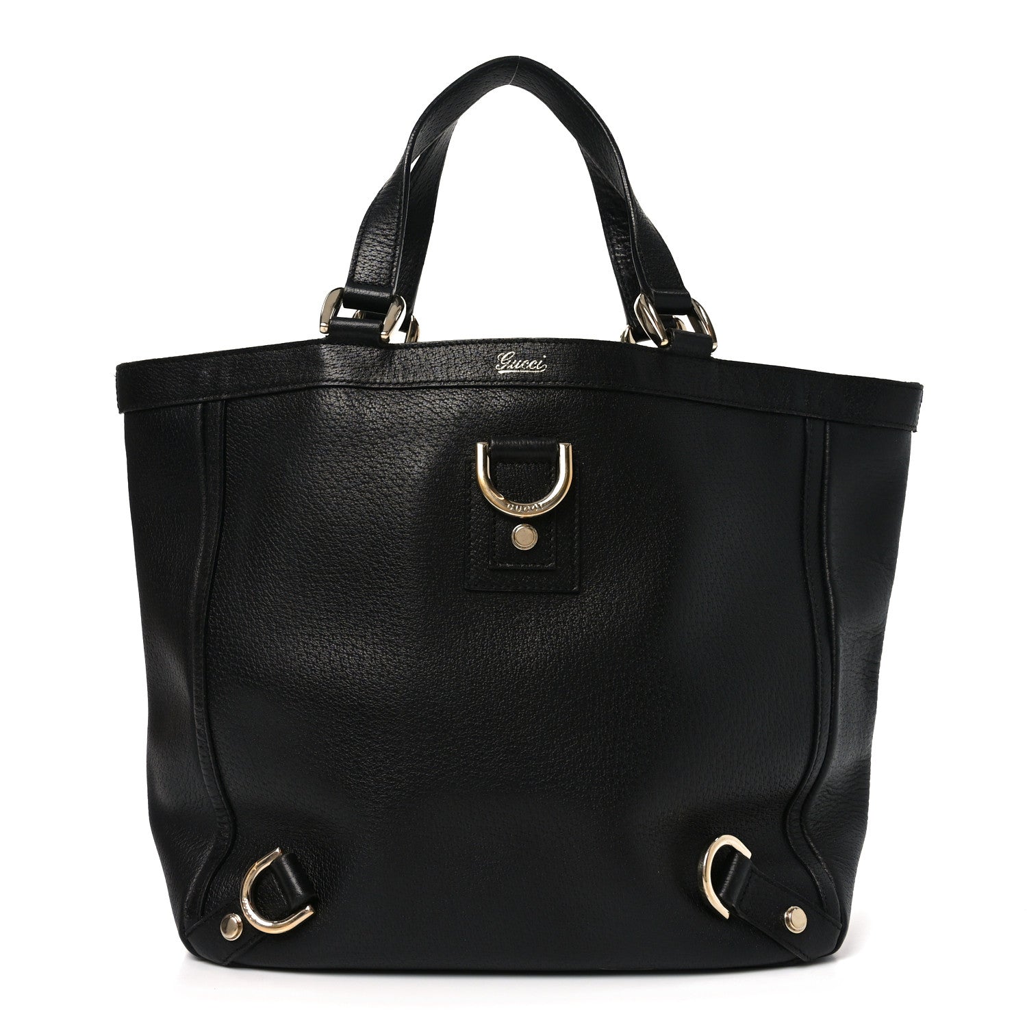 Gucci Calfskin Small Abbey Tote Black 1 of 10