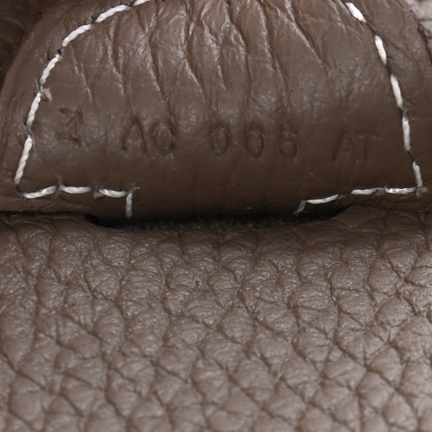 Hermes Taurillon Clemence Evelyne III PM Etoupe 6 of 8