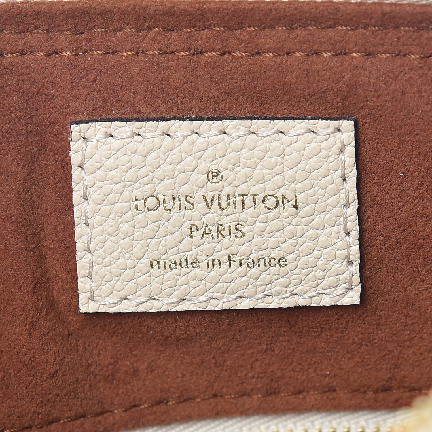 Louis Vuitton Empreinte Calfskin Speedy Bandouliere 25 NM Creme Caramel 6 of 10