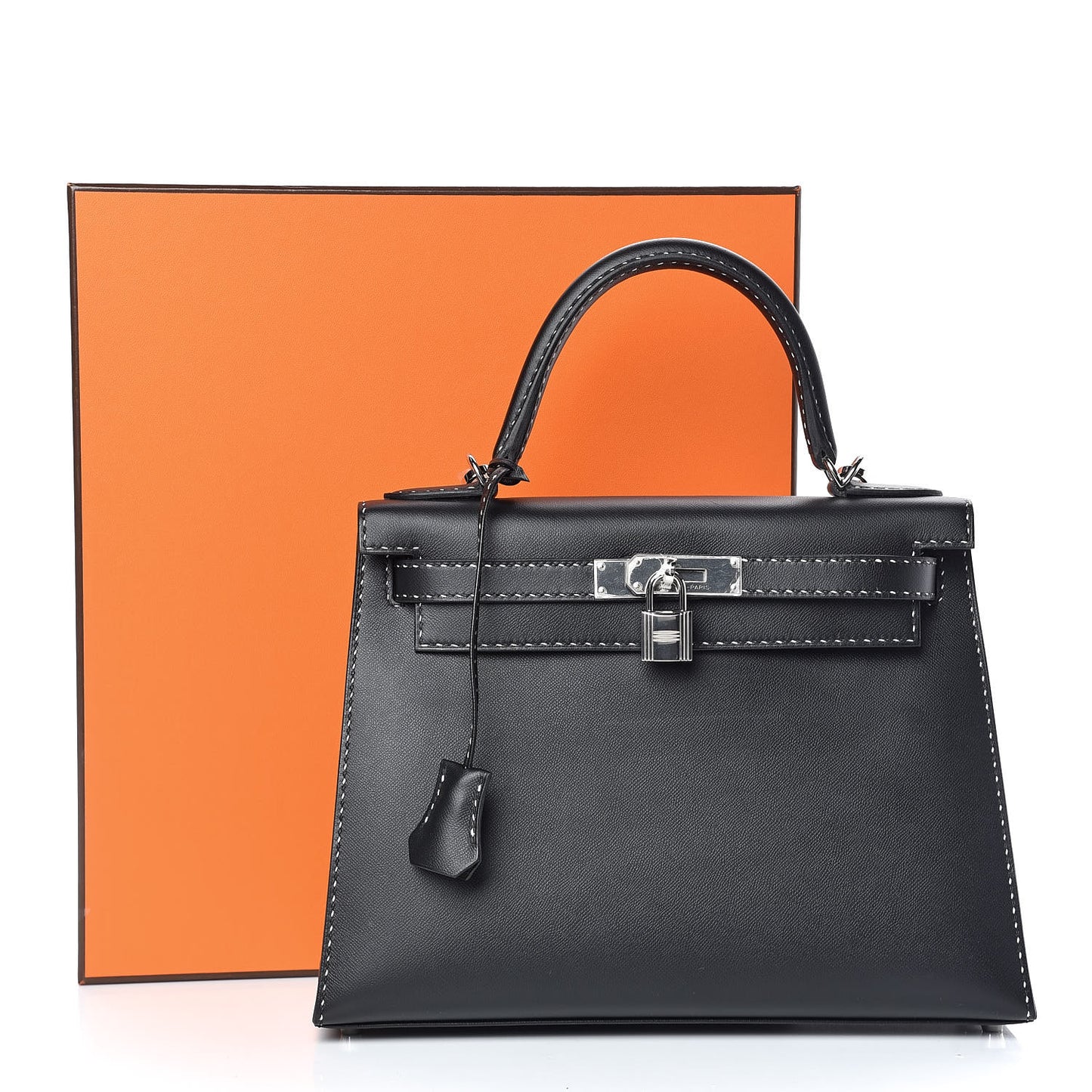 Grained Monsieur Un Point Sur Deux Kelly Sellier 28 Black