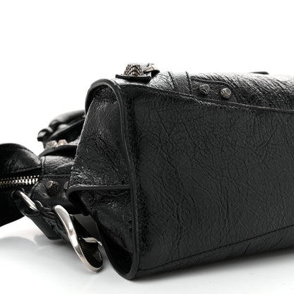 Balenciaga Agneau Arena Neo Cagole City Handbag XS Black 10 of 12
