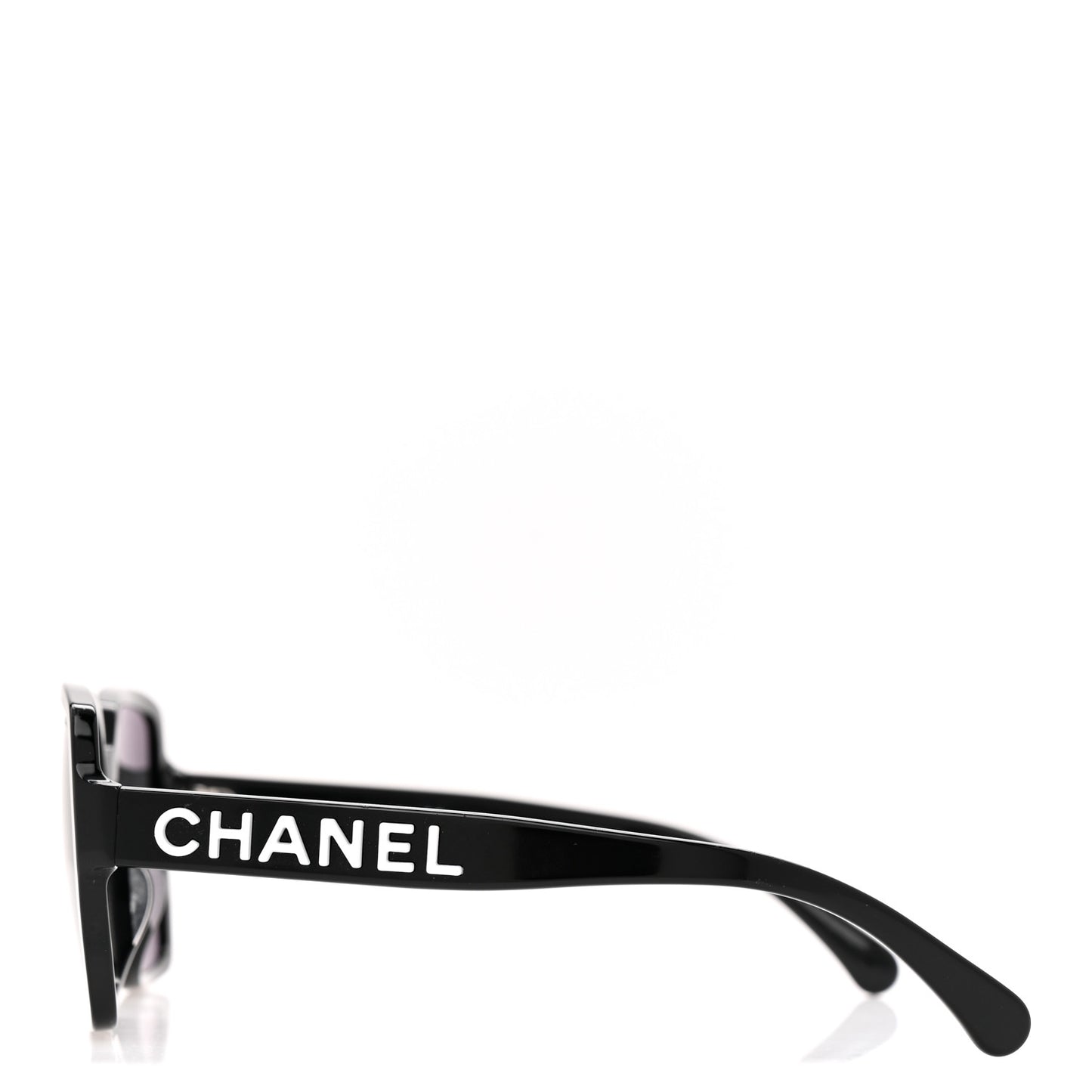 Acetate Square Sunglasses 5408-A Black