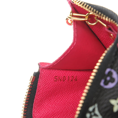 Louis Vuitton Monogram Multicolor Key Pouch Black Grenade 7 of 7