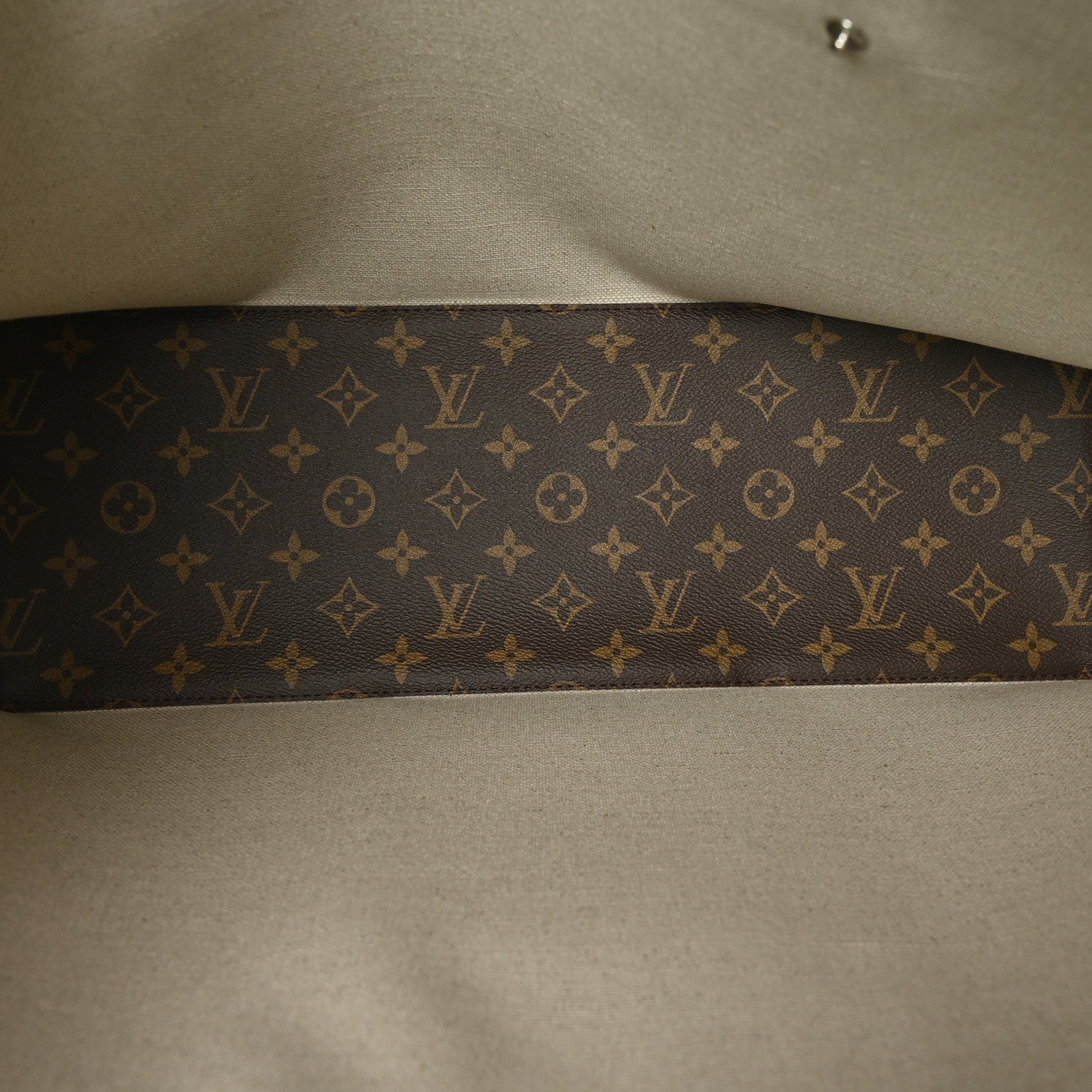 Louis Vuitton Monogram Macassar Weekend Tote GM 6 of 8