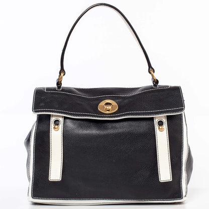 Saint Laurent Leather Muse Two Black 1 of 9