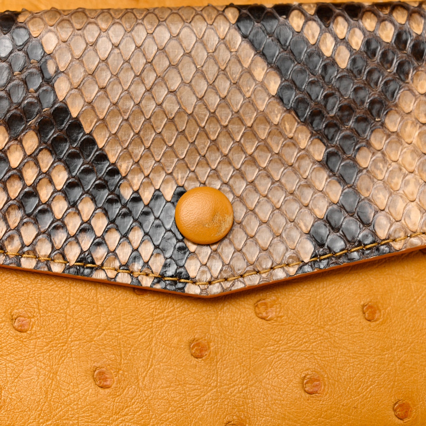 Monogram Python Ostrich Lizard Majestueux Wallet