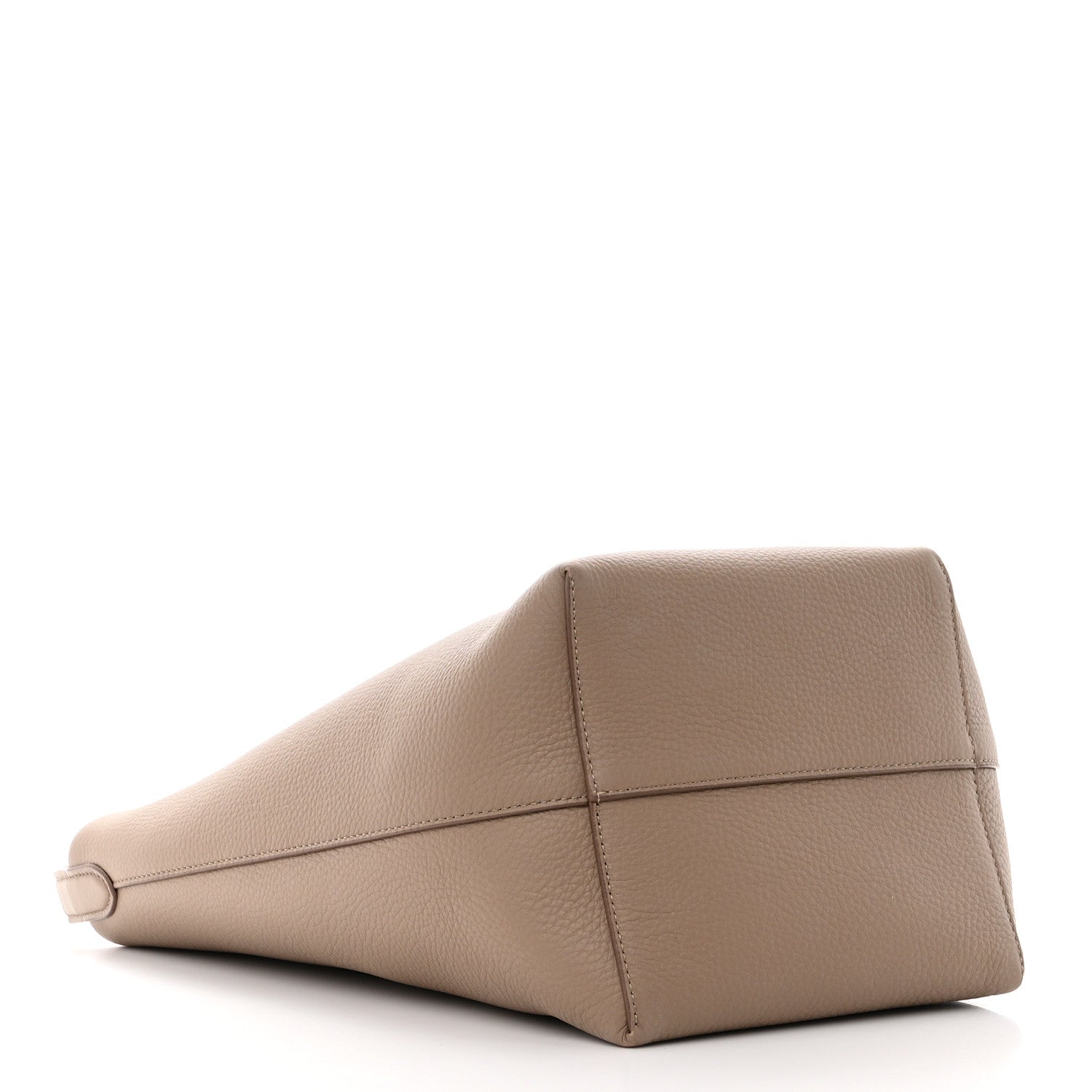 The Row Grained Calfskin Large N/S Park Tote Dark Taupe 4 of 11