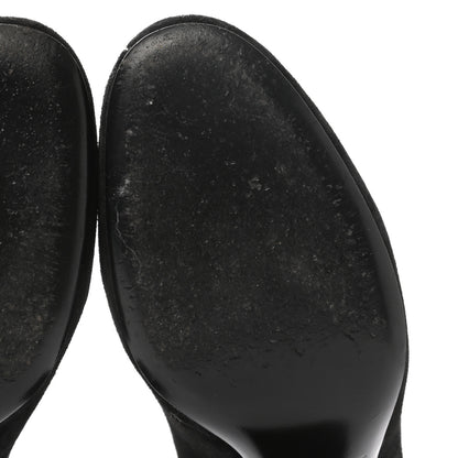 Saint Laurent Suede Babies Chelsea 95 Ankle Boot 37 Black 7 of 10