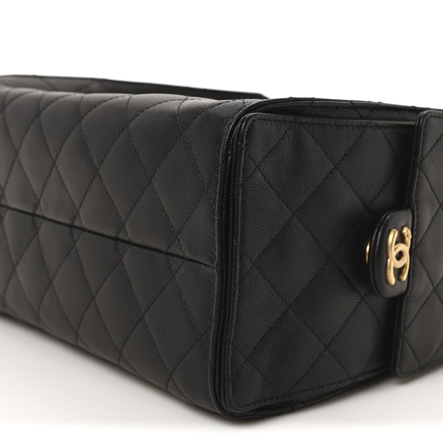 Chanel Caviar Quilted Small Chanel 25 Handbag Black 10 of 11