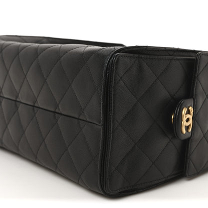 Chanel Caviar Quilted Small Chanel 25 Handbag Black 10 of 11