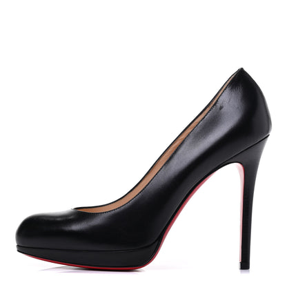 Christian Louboutin Kid New Simple 120 Pumps 38 Black 1 of 9