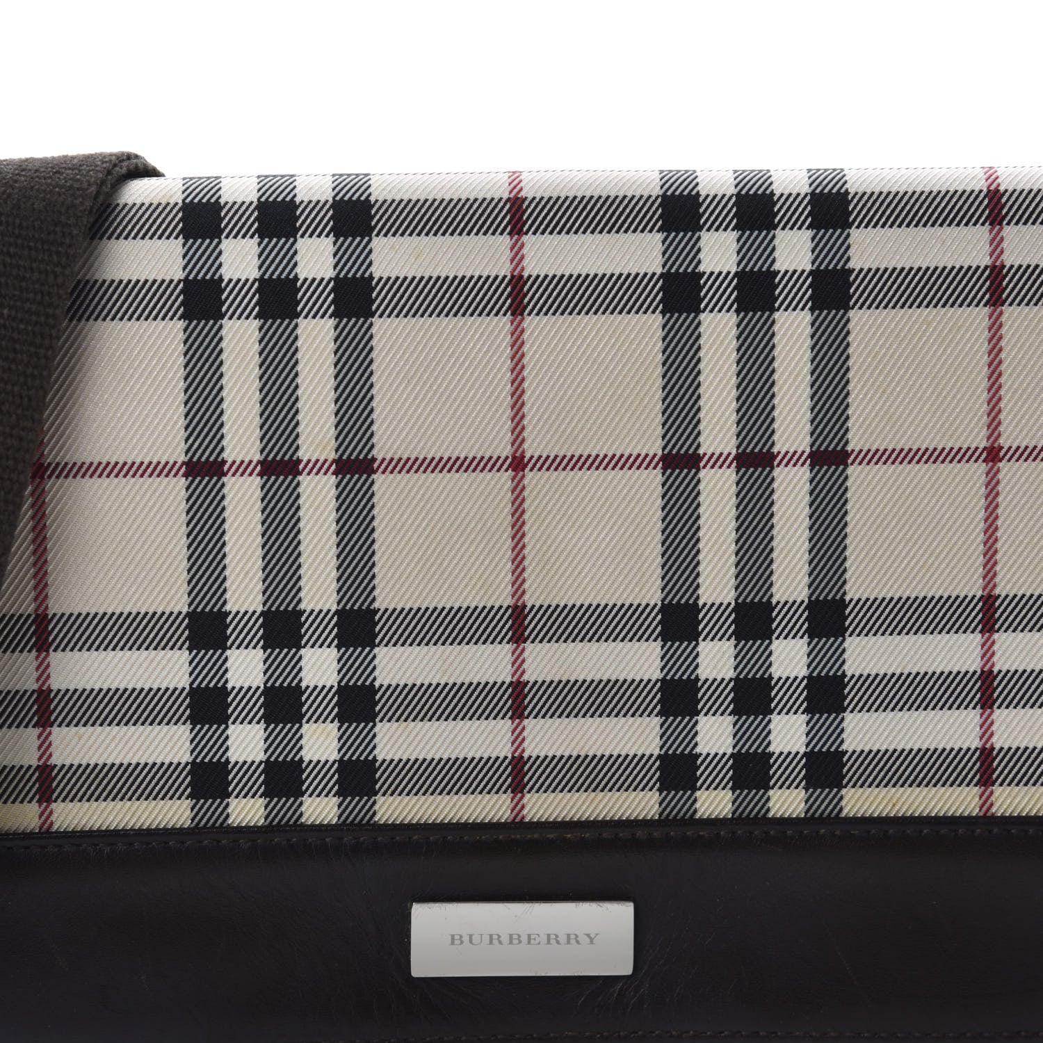 Burberry House Check Messenger Bag Brown 8 of 8