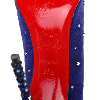 Christian Louboutin Veau Velours Gravitanita 100 Pumps 36.5 Version Encre 7 of 7